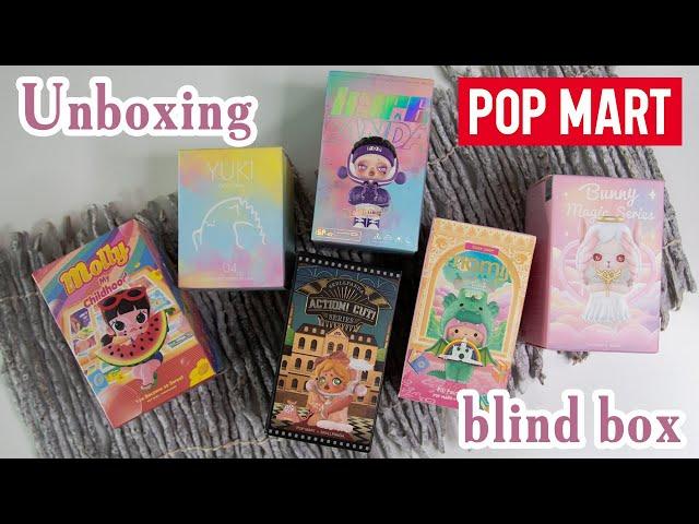 Попалось то, что хотела? | Распаковка скрытых коробок от POP MART | Unboxing blind box №1