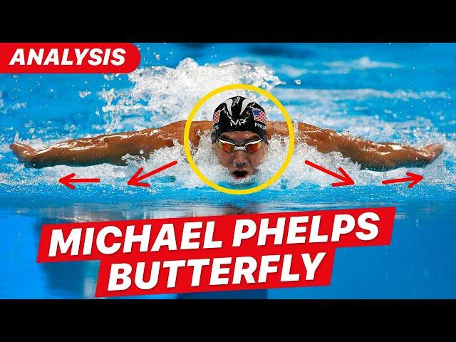 Michael Phelps PERFECT Butterfly Technique Analysis