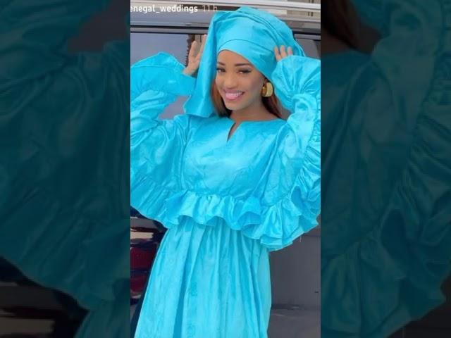 Jolie Robes sénégalese Richie bazin femme