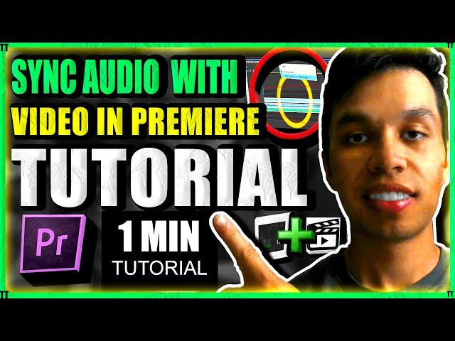 How to Sync Audio with Video in Premiere Pro CC Tutorial 2