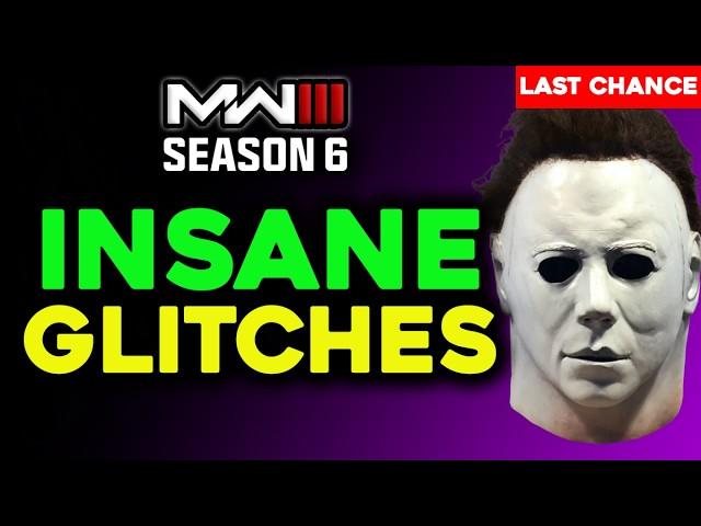 NEW GLITCHES in MW3 Season 6  (LAST CHANCE) - MW3 Zombies / Warzone / Black Ops 6 #mw3 #bo6