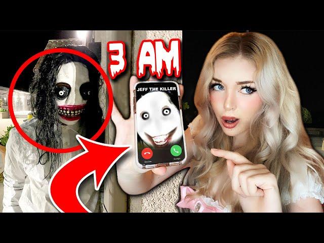 Do NOT CALL Jeff the KILLER at 3AM....(*HAUNTED?! HE FOUND US!*) Part 2