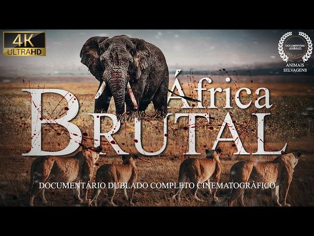 ÁFRICA SELVAGEM | Predadores Brutais e a Batalha pela Sobrevivência | Documentário Animais