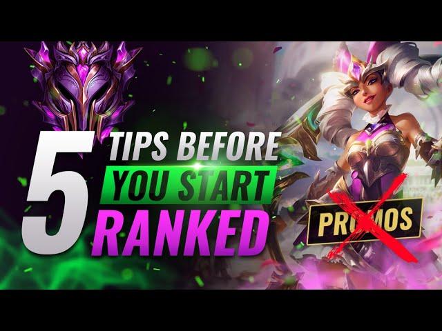 EVERYTHING You MUST Know BEFORE Starting Ranked in Season 11 - League of Legends