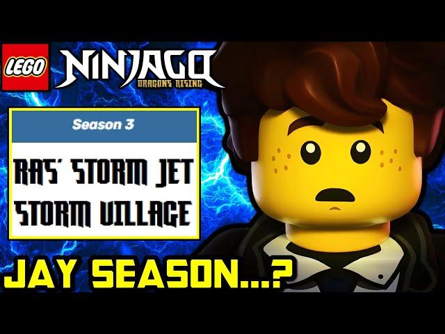 Season 3 is a JAY Season!  Ninjago Dragons Rising Season 3 Theory! Ninjago 2025 Set List!