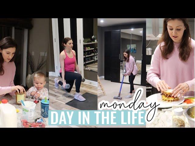 BUSY MOM MONDAY DAY IN THE LIFE // Full-Time Work From Home Lawyer Mom + Real Daily Schedule