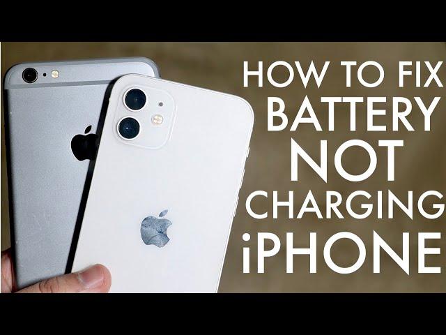 How To Fix iPhone Connecting Then Disconnecting From Charger! (Charging Loop) (2021)