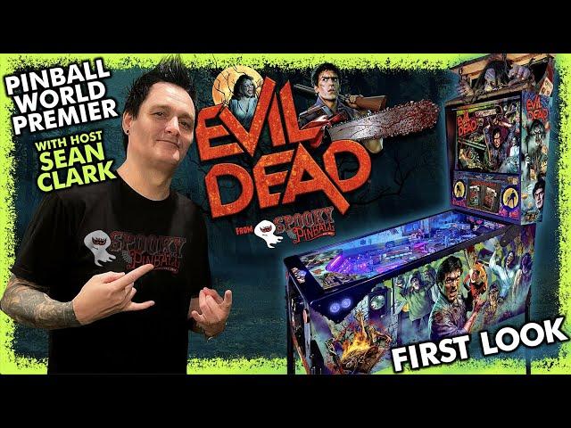 The Evil Dead Pinball Trailer World Premier - First Look - Spooky Pinball - Bruce Campbell - 4K -Ash