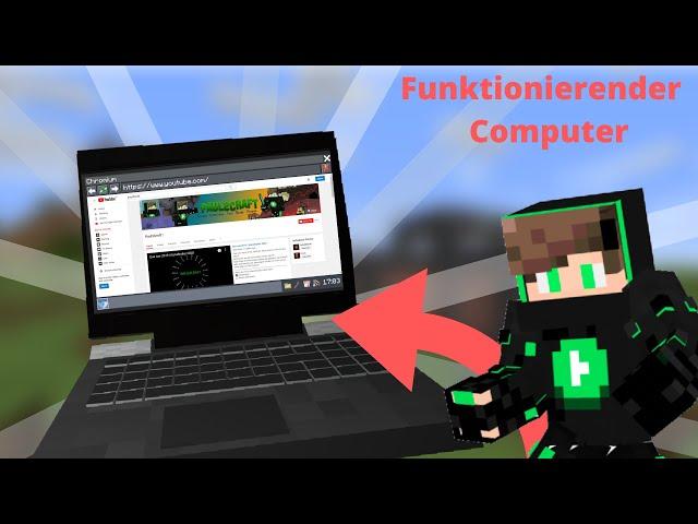 Funktionierender Computer in Minecraft! | MrCrayfish Device Mod