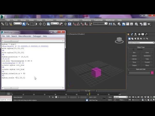 3ds Max Tutorial Now Available: Automating Tasks Using MAXScript