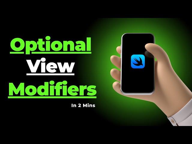 Optional View Modifiers | SwiftUI