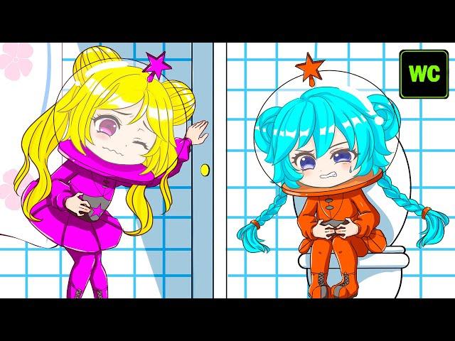 Among Us Best Moments - WC Problem | Gacha Life  Hilarious Cartoon Compilation