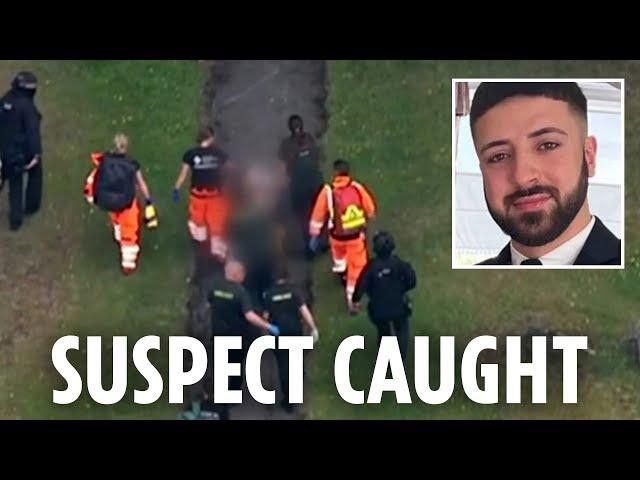 Moment ‘crossbow killer’ Kyle Clifford caught by armed cops after triple murder