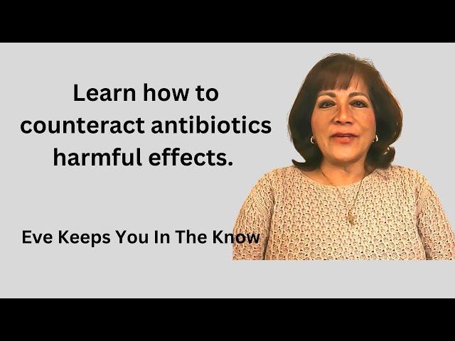 Antibiotics Save Lives but Can Also Cause Harmful Effects to Human Body