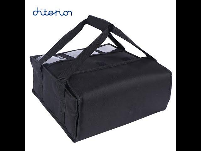 Pizza Delivery Bag Recyclable Insulated Food Thermal Delivery Cooler Bag - Chiterion