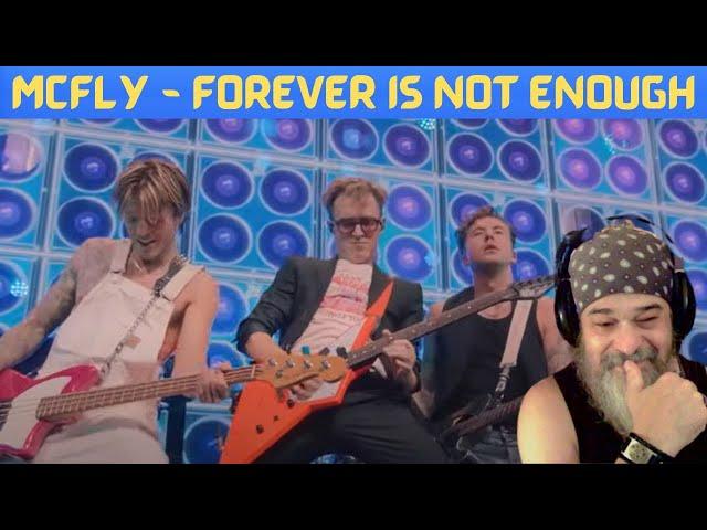 SO GOOD!!! - Metal Dude * Musician (REACTION) - MCFLY - "FOREVER IS NOT ENOUGH"