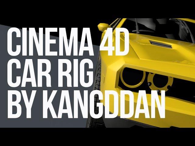 CINEMA 4D XPRESSO CAR RIG