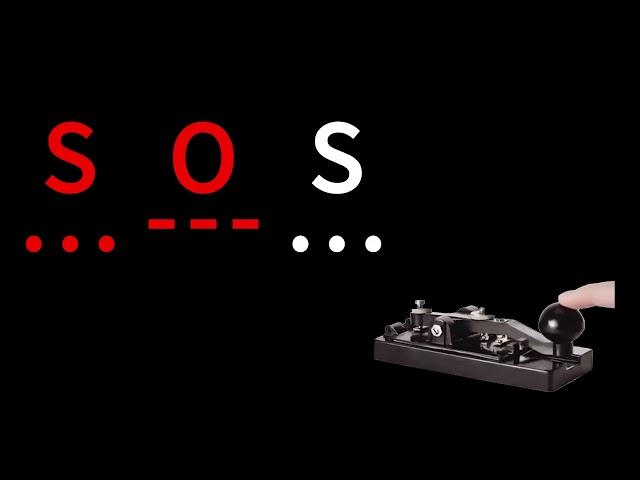 SOS in Morse Code: From Slow to Fast with Light Signals!