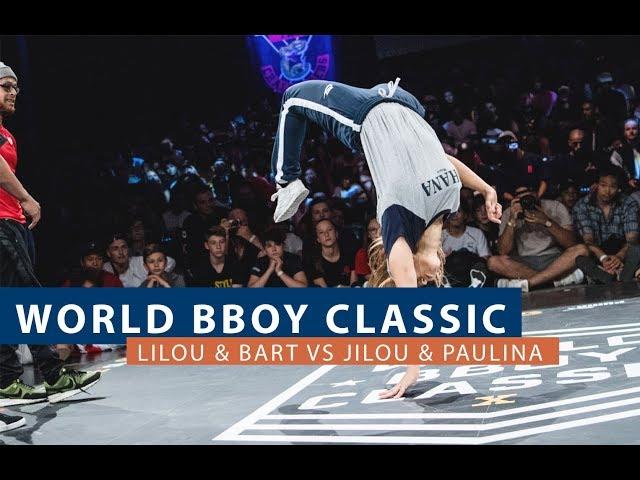 Bart & Lilou vs Paulina & Jilou | TOP 16 | WORLD BBOY CLASSIC 2018