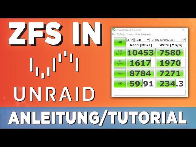 ZFS in UNRAID! | Vergesst FreeNas und Proxmox! -Anleitung/Walkthrough! (Lohnt auch für Gamer)