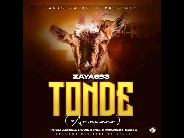 Zaya593-Tonde (official audio)