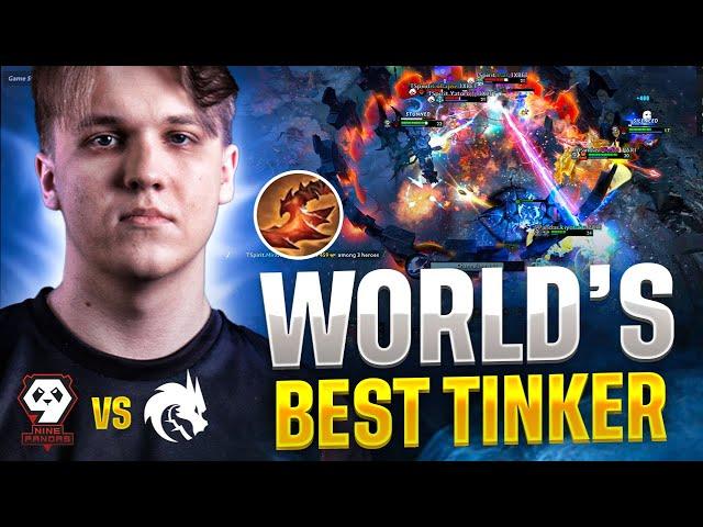 World's BEST Tinker vs Team Spirit - Kiyotaka Tinker Player Perspective - EPIC Dota 2