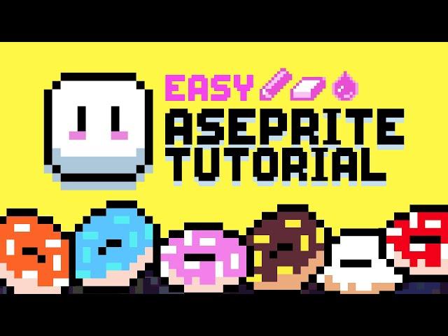 Aseprite Tutorial For Beginners (Pixel Art)