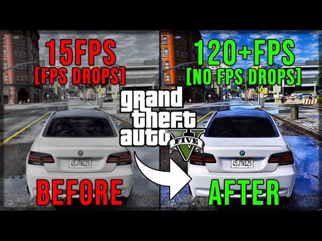 GTA V - FIX LAGS FOR LOW END PC's in 2022!