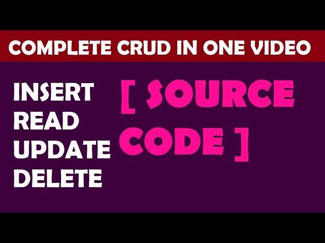 Complete crud operation using python and MySQL in one video || python crud in hindi
