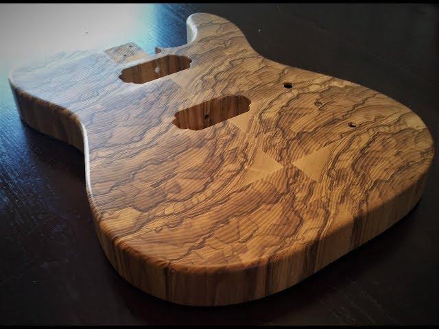 Making an End-Grain Ash Telecaster Guitar