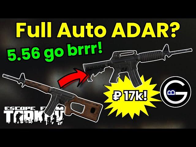 ADAR to M4 Conversion: How to make the ADAR FULL AUTO! Tarkov Beginner Tips