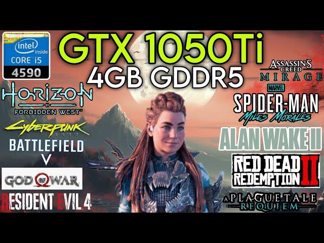 GTX 1050 Ti + I5 4590 & 16GB Ram | Test In 10 Games In Mid 2024 !