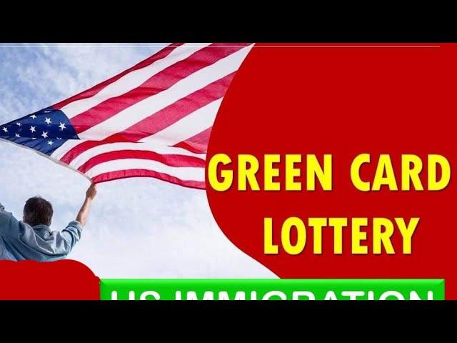 DV2026: USA GREEN CARD 2024...WHO CAN APPLY