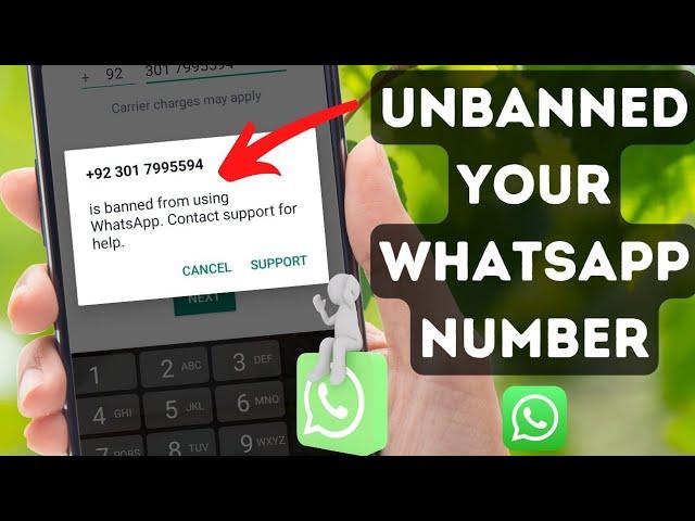 Whatsapp banned my number solution | How to unbanned whatsapp number