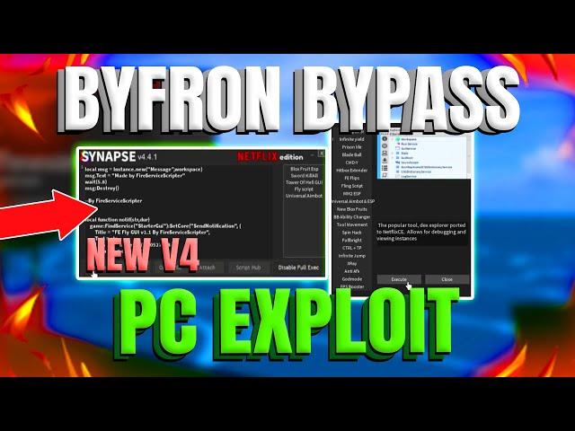 [NEW WORKING] Byfron Bypass | ROBLOX PC EXECUTOR (NEW)