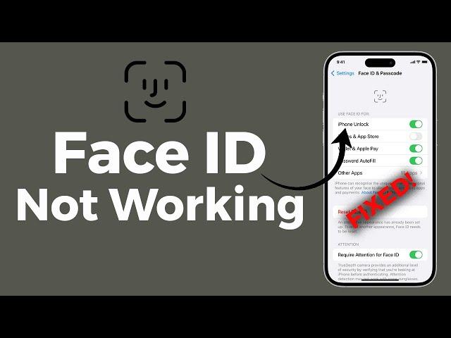 Face Id Not Working After iOS 17.4 Update [ FIXED ] Apple info