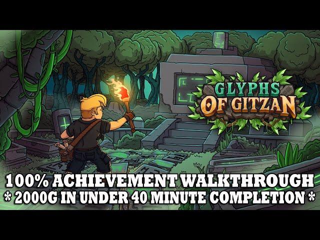 Glyphs of Gitzan 100% Achievement Walkthrough | ALL Solutions & Achievement Guide