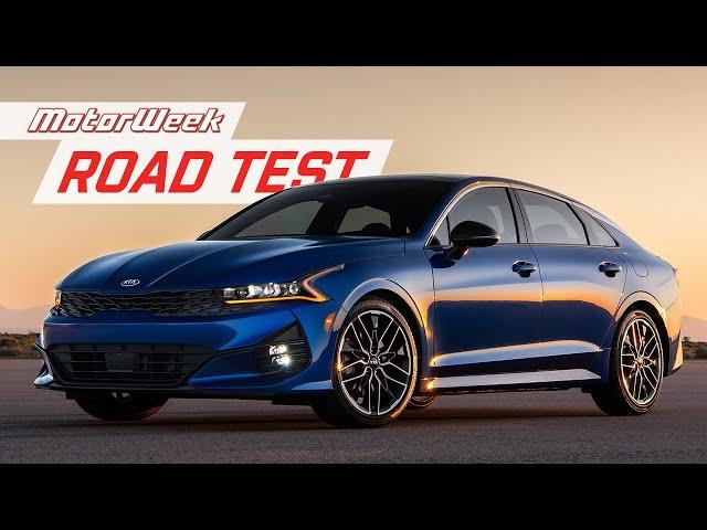 The 2021 Kia K5 GT is a Muscle Car Family Sedan | MotorWeek Road Test