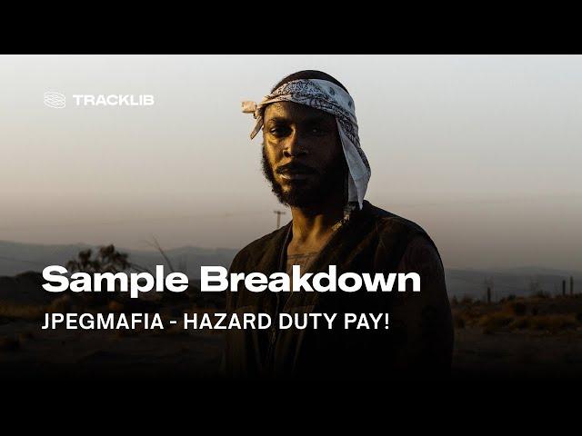 Sample Breakdown: JPEGMAFIA - HAZARD DUTY PAY!