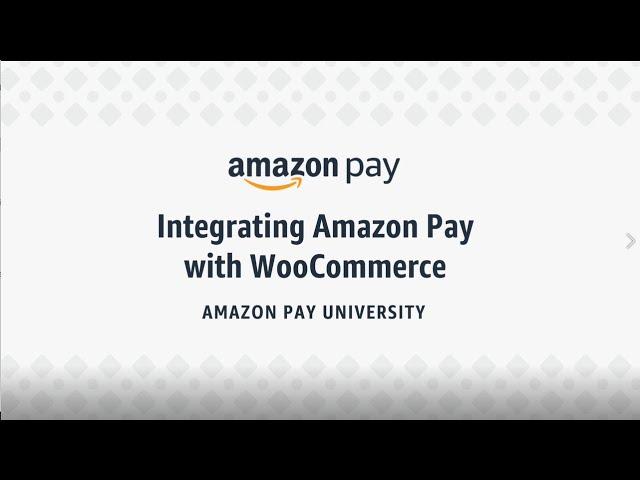 Integrating Amazon Pay with WooCommerce