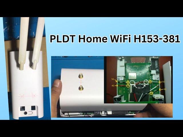 pldt home 5g+ wifi h153-381 external antenna modify