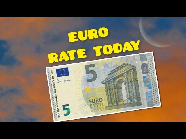 Euro (EUR) Currency Exchange Rate Today | What Is The 1 Euro Rate? | 15.10.24