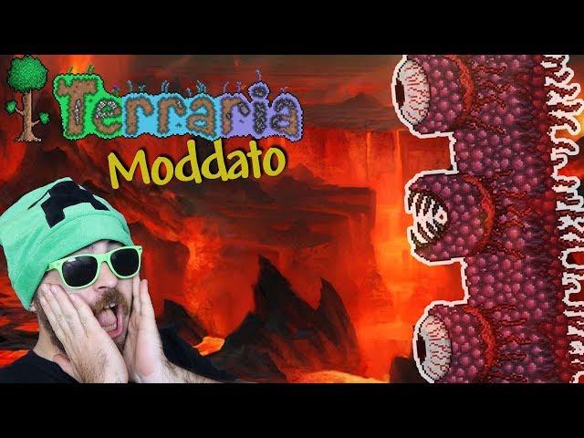 Wall of Flesh! Si va in Hardmode! Terraria Moddato E15