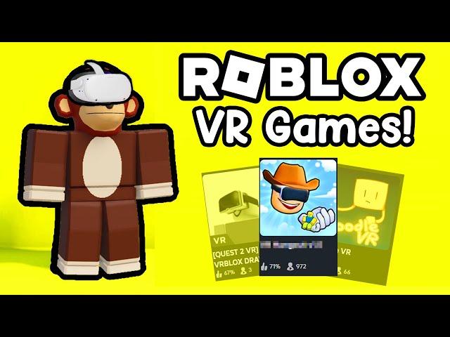 Top 5 BEST Roblox VR Games (2025)