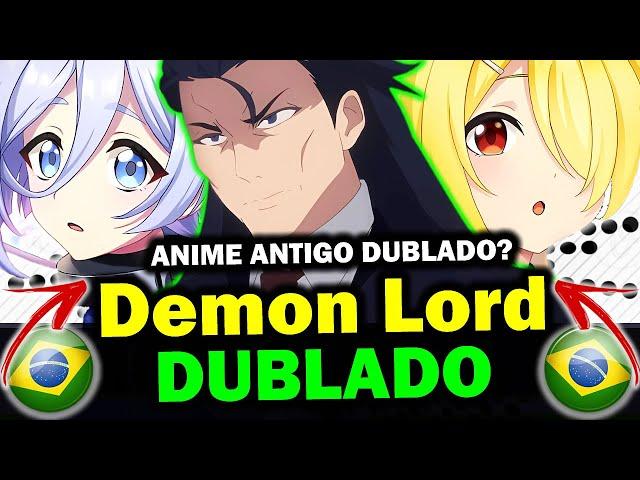 ANIME ANTIGO DUBLADO NA CRUNCHYROLL Demon Lord Retry DUBLADO