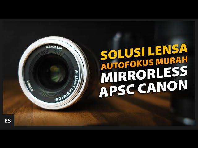 Pake Kamera Mirrorless Canon? Wajib Lirik Lensa Bokeh Ini !!!| Review Viltrox 23mm f1.4