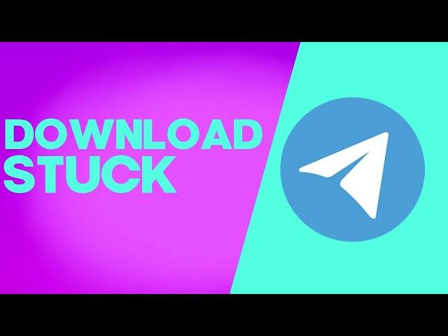 How to Fix and Solve Telegram Download Stuck on Any Android Phone - Mobile App Problem 2025