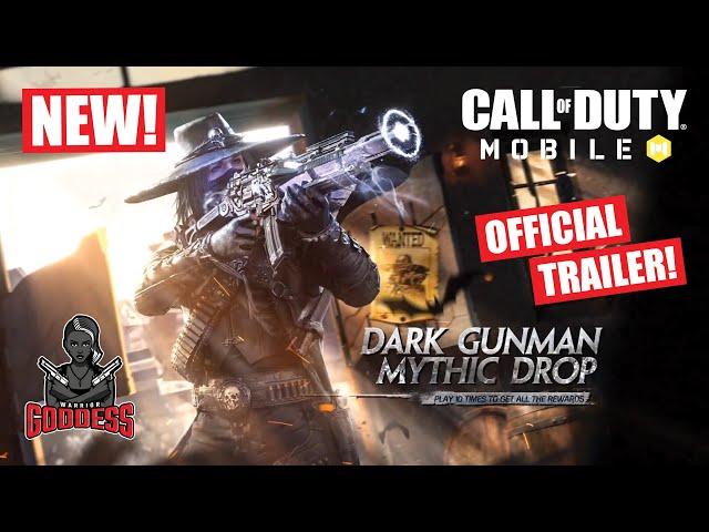 Preview | Dark Gunman Mythic Drop | Trailer | Krueger Black Hat | Holger 26 Dark Frontier | CODM