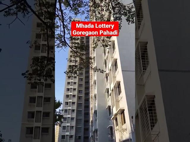 Mhada Lottery Goregaon Pahadi work completed