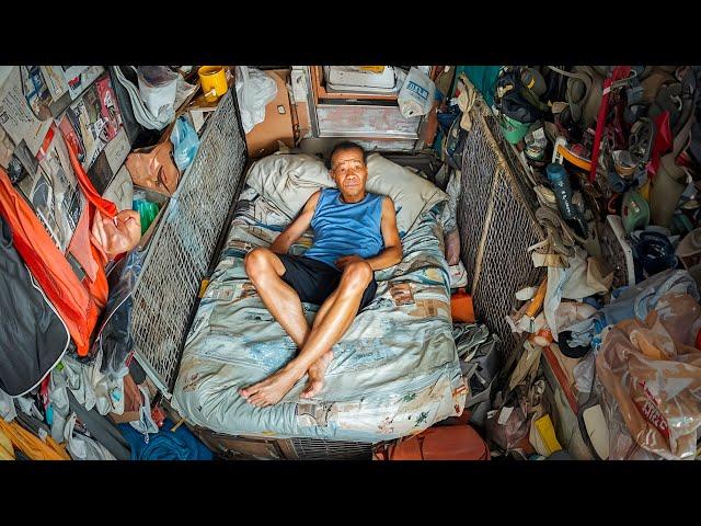 Inside Hong Kong's Coffin-Sized Apartments